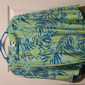 Banana Republic Silk Tropical Dress